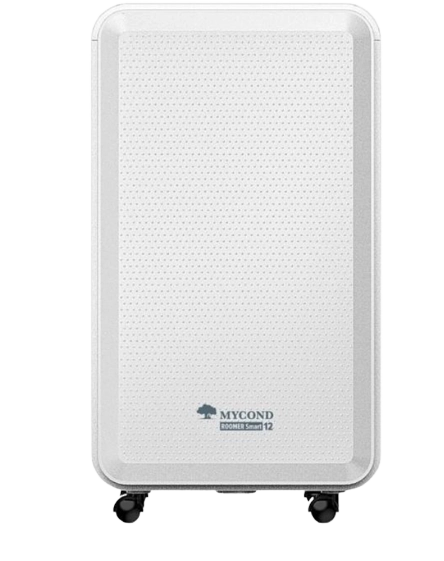 MyCond Roomer Smart 12 Compact dehumidifier for smart home environments.