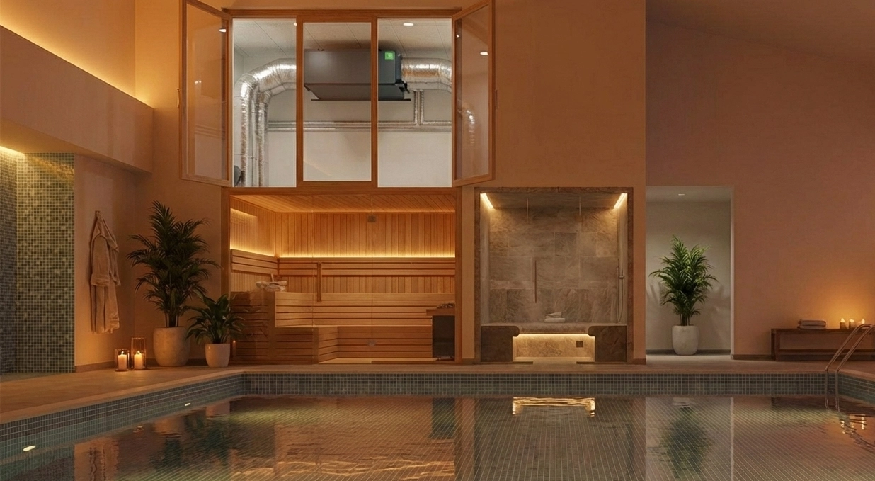 Канальный осушитель для бассейнов Mycond MSHAC: энергосберегающие технологии