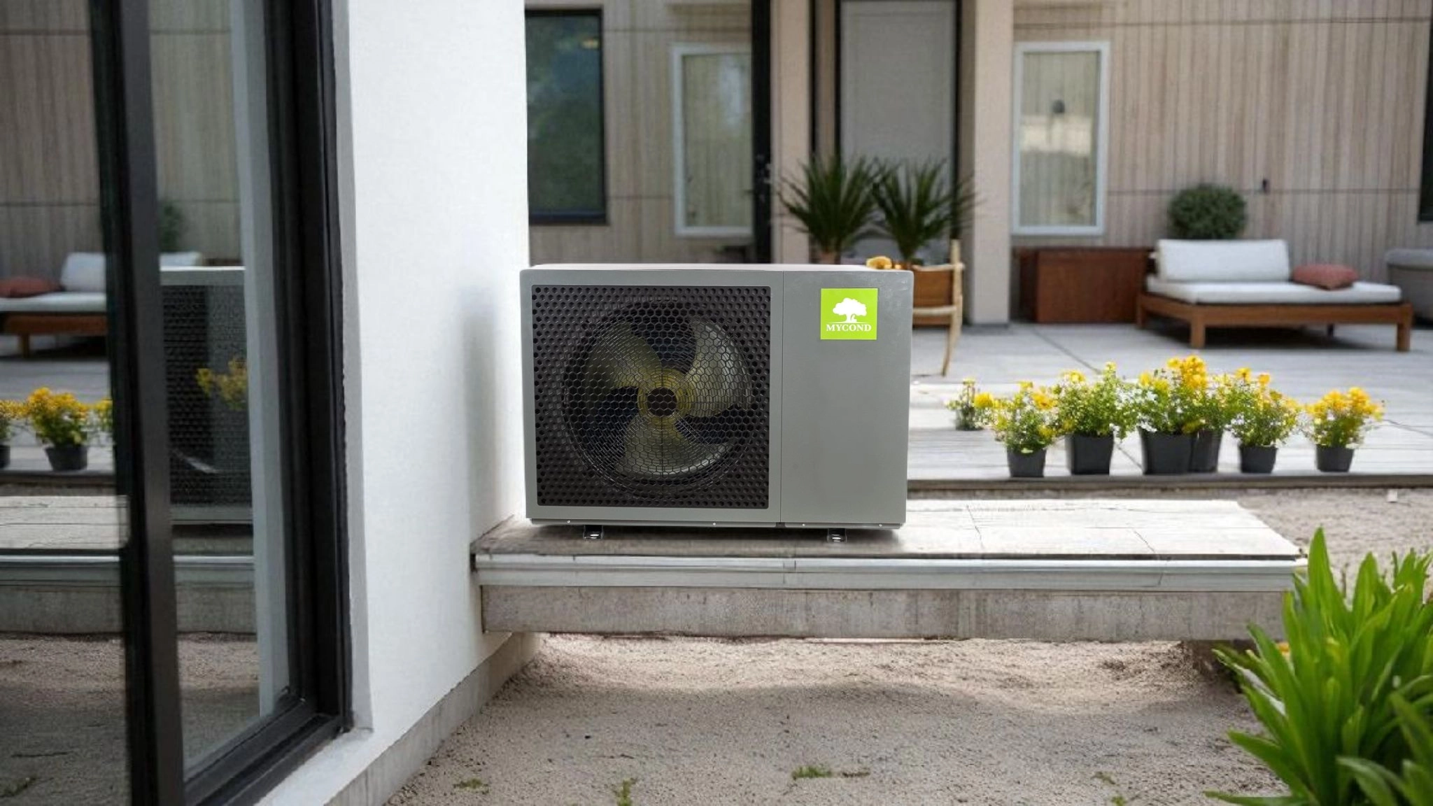 Тепловой насос Mycond BeeEco обеспечивает стабильную работу при минусовых температурах