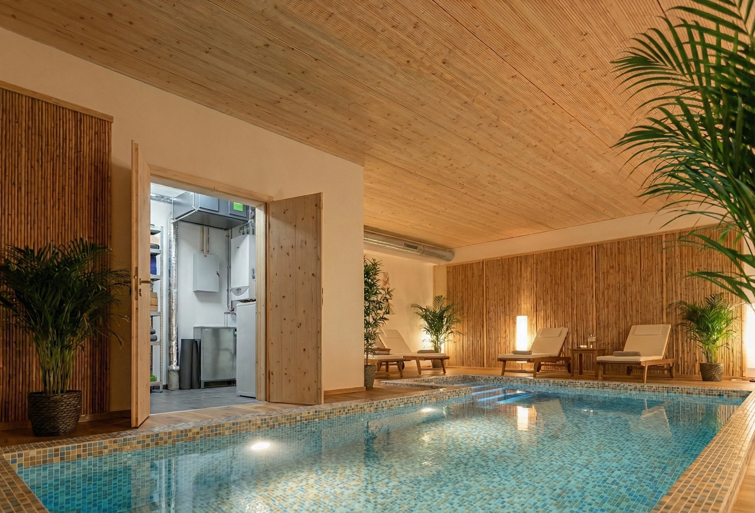 Канальный осушитель для бассейнов работающий в замкнутых пространствах Mycond MSHAC