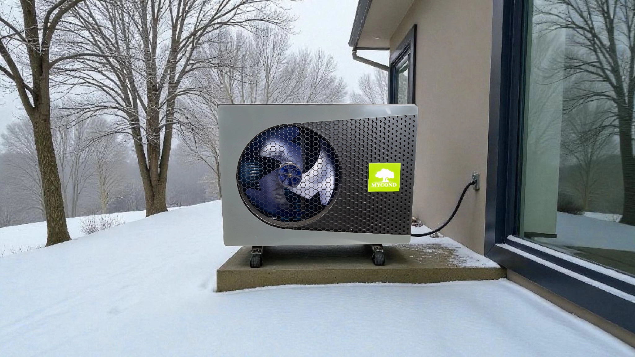 Оптимальная температура теплового насоса моноблока Mycond BeeThermic