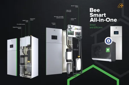 7 преимуществ теплового насоса серии BeeSmart All-in-One