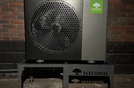Загородный коттедж с тепловыми насосами Mycond Split BeeHeat MHS-U12BH