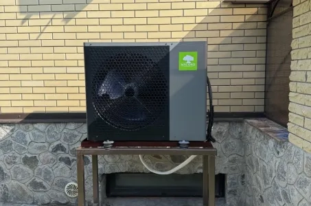 Коттедж оборудован тепловыми насосами Mycond Split серии BeeHeat