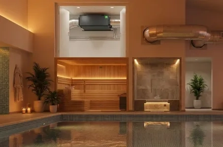 Требования к помещению для канального осушителя MSHA(C): техпомещение, воздуховоды, пространство и круглосуточная работа